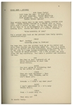 Moe Howard's 28pp. Script Dated March 1940 for The 1941 Three Stooges Film ''I'll Never Heil Again'' -- Dampstaining to Back Cover, Else Very Good